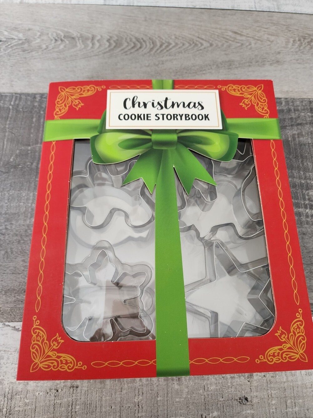 NEW Christmas Cookie StoryBook Set 12 cookie cutters by Celebrate IT SEALED New